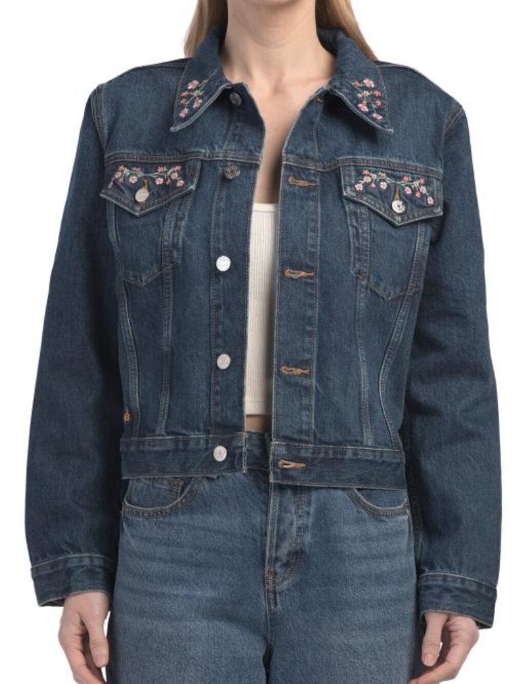 ETICA The Pixie Embroidered Denim Jacket - Picture 3 of 5